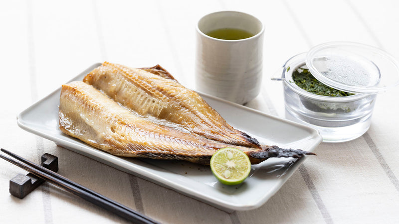 ふっくらほっけの塩焼きと「012 あさつゆ」レシピ