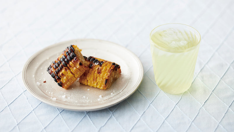 夏の定番レシピ! 香ばしい焼きとうもろこしには『059 釜炒りかなやみどり』を