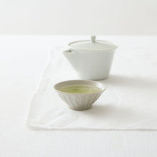 画像をギャラリービューアに読み込む, 齋藤有希子 白釉鎬茶杯