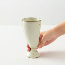 画像をギャラリービューアに読み込む, 淡海陶芸研究所 白泥牙杯