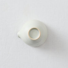 画像をギャラリービューアに読み込む, 土井善男 緑白釉茶海