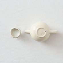 画像をギャラリービューアに読み込む, タナカシゲオ 白瓷丸茶壺