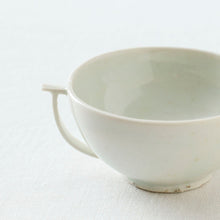 画像をギャラリービューアに読み込む, タナカシゲオ 白瓷耳盃(約50ml)