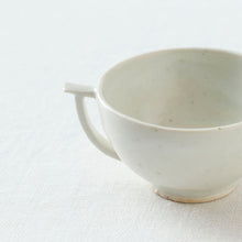 画像をギャラリービューアに読み込む, タナカシゲオ 白瓷耳坏(約20ml)