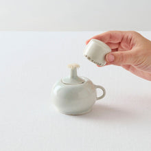 画像をギャラリービューアに読み込む, タナカシゲオ 白瓷アルコールランプ