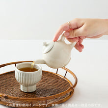 画像をギャラリービューアに読み込む, タナカシゲオ 白瓷丸茶壺