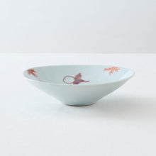 画像をギャラリービューアに読み込む, 清水なお子 色絵鬼灯文6寸浅鉢