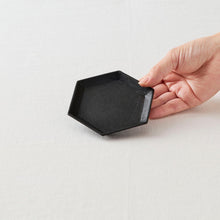 画像をギャラリービューアに読み込む, 蝶野秀紀 和紙貼 六角豆皿