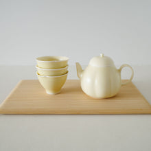 画像をギャラリービューアに読み込む, 村田匠也 黄釉茶壺