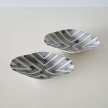 画像をギャラリービューアに読み込む, 安齋新・厚子 白磁染付ふね