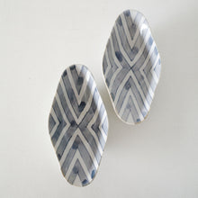 画像をギャラリービューアに読み込む, 安齋新・厚子 白磁染付ふね