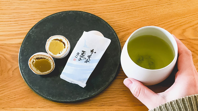 【お菓子とお茶】岩手銘菓「かもめの玉子」と「045 おくみどり 霧島」でほくほく笑顔時間