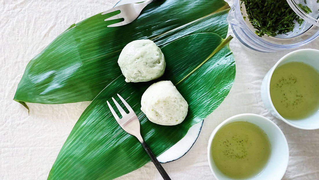 【お菓子とお茶】小金井 三陽の「麩まんじゅう」と「046 おくゆたか 霧島」で自然の香りを楽しむ