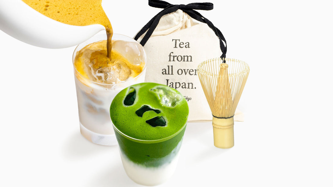 自分にご褒美、あの人にプレゼント。おうちで楽しむ、抹茶とほうじ茶のラテ時間