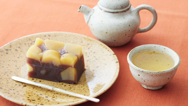 栗羊羹と『べにふうき 烏龍茶』で季節を味わうレシピ