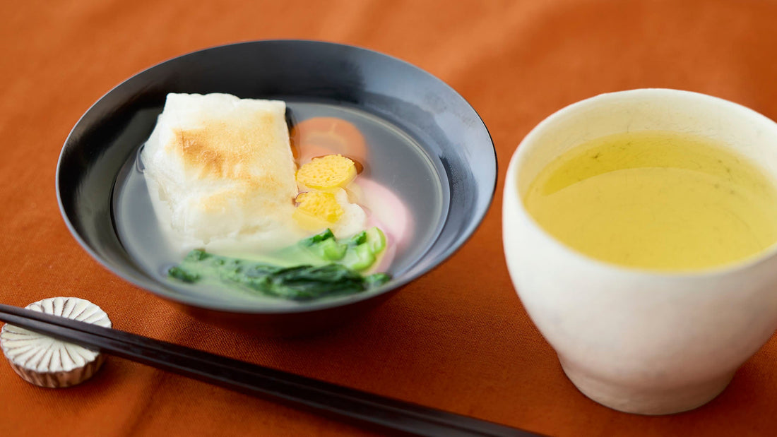 冬のレシピ。幸せな香りの「028 りょうふう」をお雑煮に合わせて