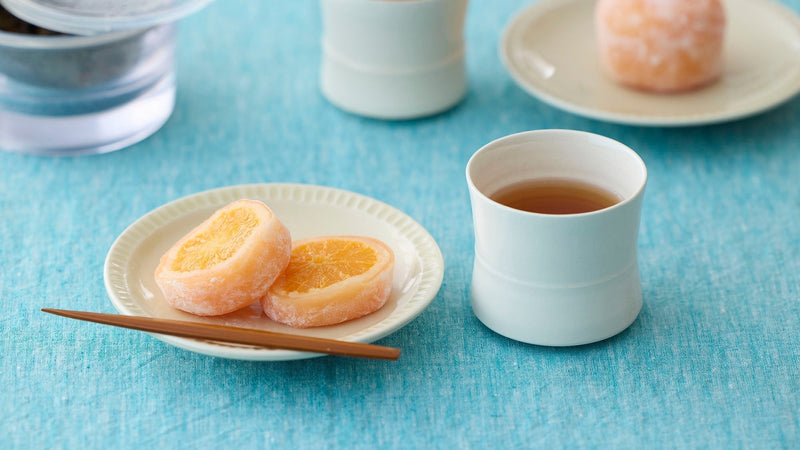 甘酸っぱいみかん大福と「和紅茶 香駿」でペアリングを楽しむレシピ