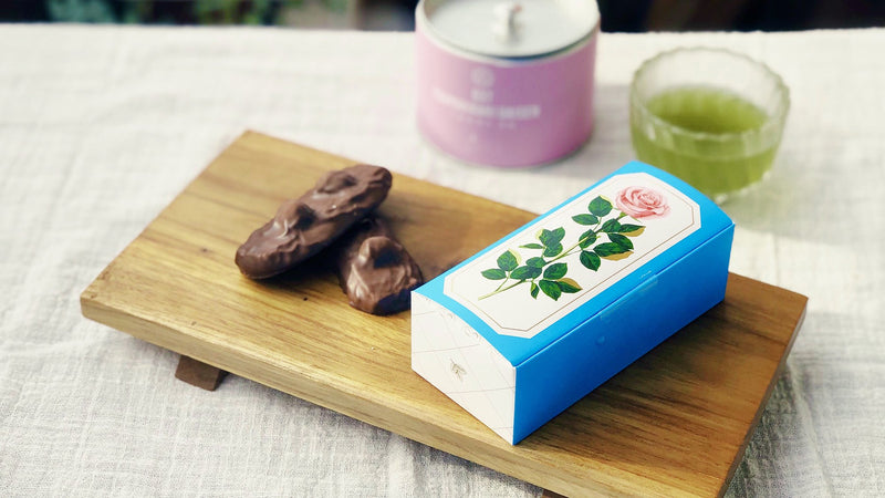 【お菓子とお茶】バレンタインギフトに！RURU MARY’S「ショコラサブレ」と「037 つゆひかり 大山」のチョコペアリング