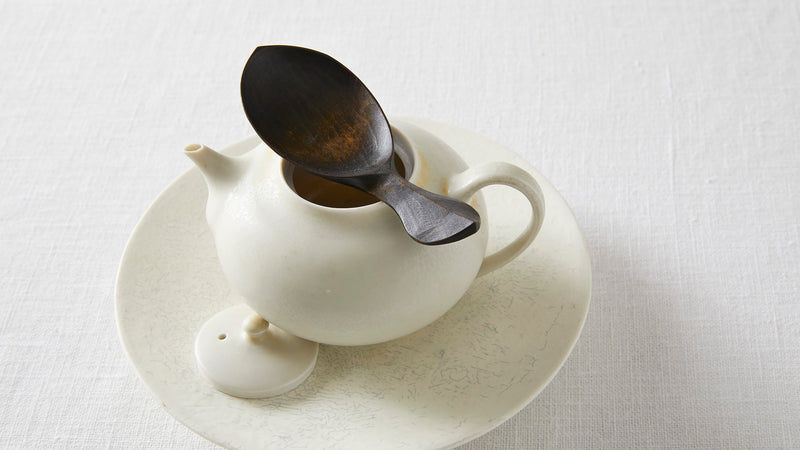茶葉がよろこぶお茶道具。南裕基「茶さじ」