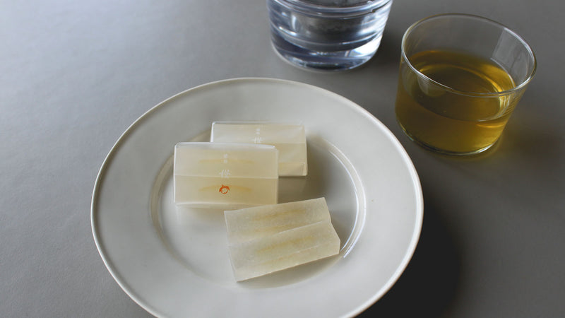 【夏限定】煎茶堂東京「ジュニパーベリーティー」× 永楽屋「琥珀 橙」のセットを販売します