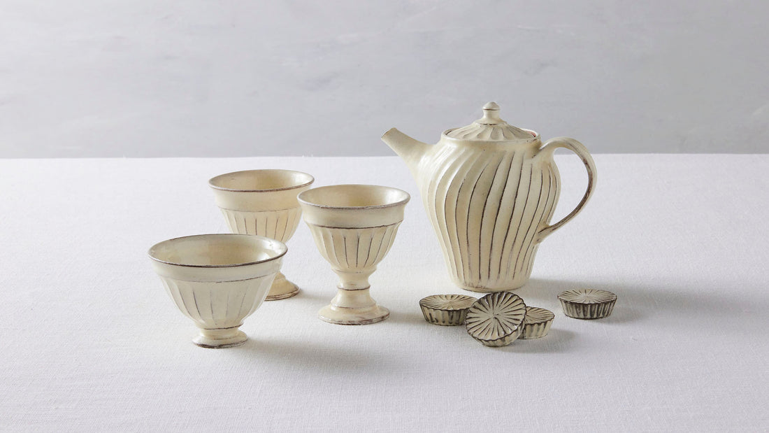 煎茶も紅茶も似合う。後藤義国さんの和洋に使える器