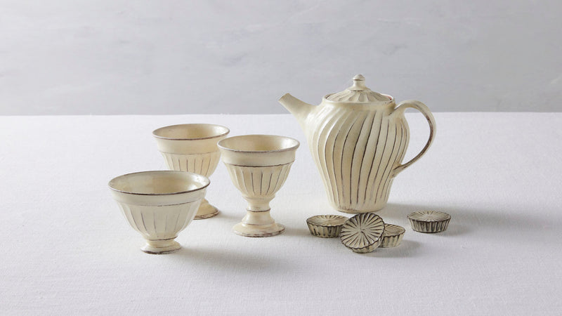 煎茶も紅茶も似合う。後藤義国さんの和洋に使える器