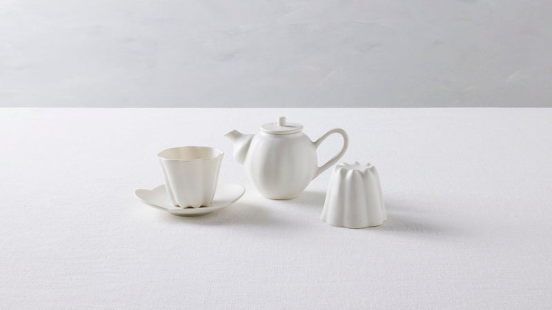 モチーフはフランス菓子。藤村佳澄さんの愛らしい器