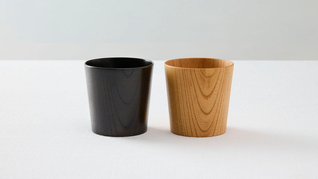 シンプルで、ずっと使い続けられる。白鷺木工「木のコップ」