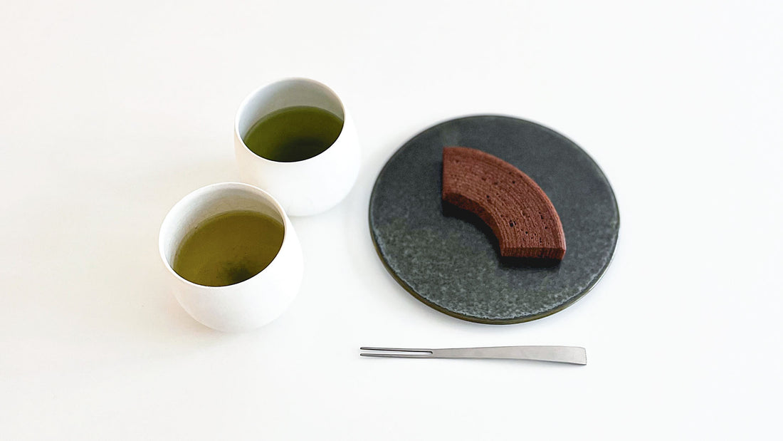 【2～3月限定】米粉のバウムとお茶のペアリング。東京茶寮で季節を感じて。