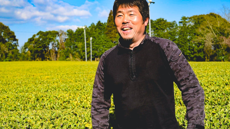 お客さんと直接話しながらまず飲んでもらう 「047 釜炒りはるもえぎ」前鶴製茶 前鶴憲一さんインタビュー