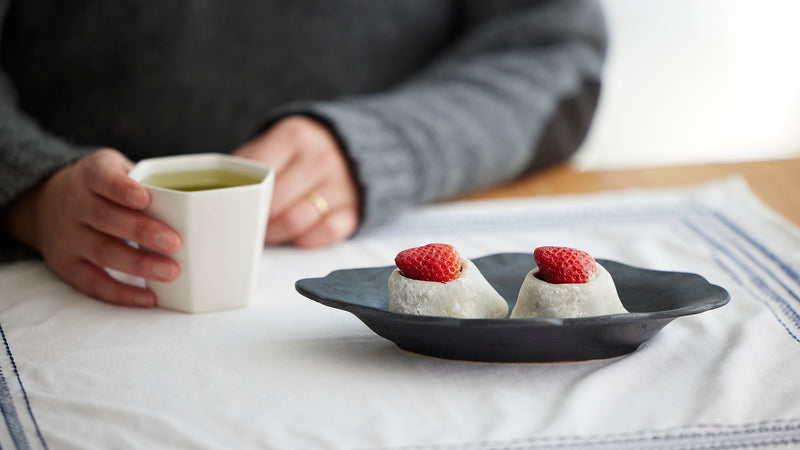 癒しのひととき。『036 みなみかおり』といちご大福のペアリングレシピ