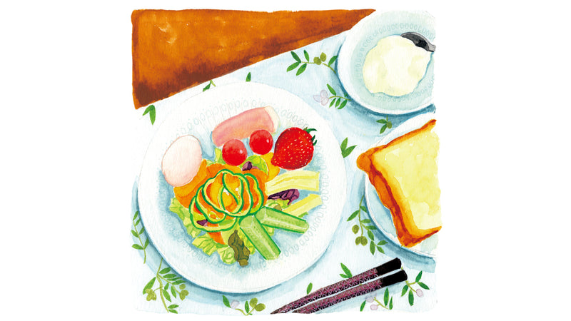〈 あの人の朝ごはん 〉033 おばのお決まり − スタイリスト・竹内万貴