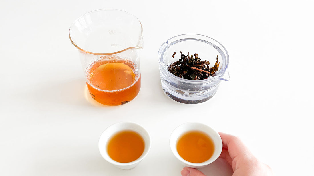 【試飲茶会】 初登場！『和紅茶 しずかおり』を飲んでみました