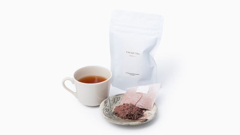 ＼バレンタインに／ 和紅茶の余韻に、チョコの香りがふわり。「カカオティー べにふうき」