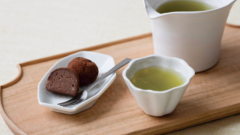 発酵スイーツの酒粕チョコと味わう「037 つゆひかり 大山」レシピ