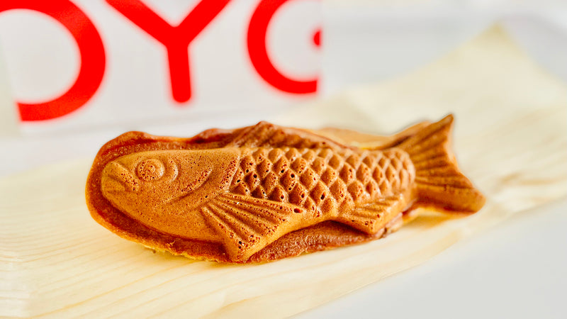 【お菓子とお茶】鯛のないたい焼き屋 OYOGE 「taiyaki」と ジャスミンのような香りの「017 藤枝かおり」　