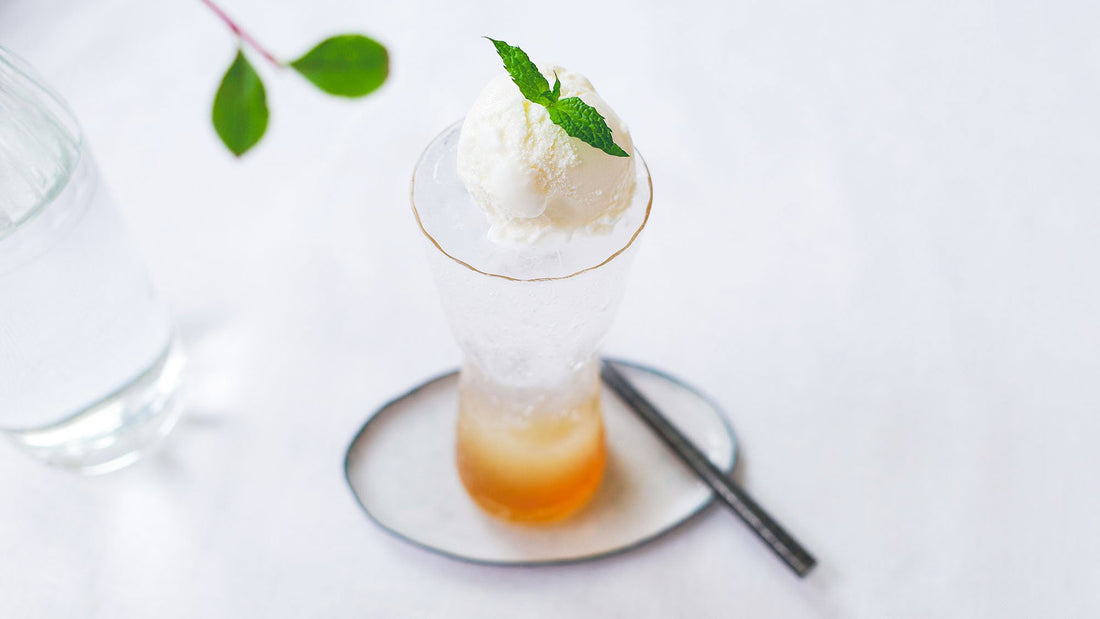 週末に試したい夏のごほうびドリンク。「ジャスミンティークリームソーダ」レシピ