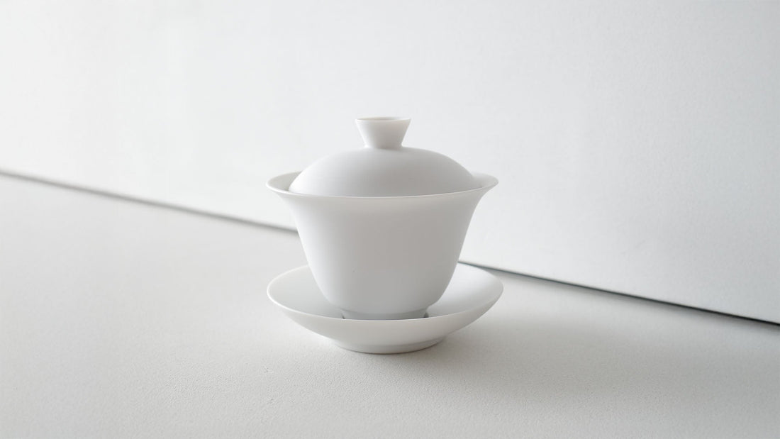 雨の日のお茶時間に、心を整える器。森岡希世子「蓋碗」