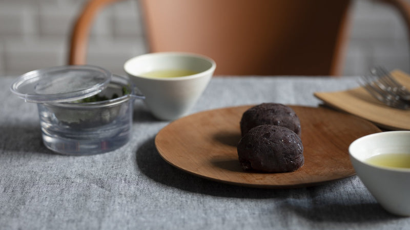 あんこのおやつには野菜のような旨味のお茶を。おはぎに合わせる「039 さきみどり 出雲」レシピ