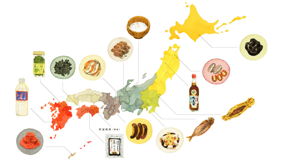 日本全国の発酵食品が知りたい！〈 16のご当地発酵フードMAP 〉