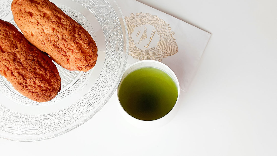 【お菓子とお茶】自然豊かな街のフランス菓子屋さん。Patisserie Tシャンティイの「Tシャンティイ シュー」と 「027 CA278」
