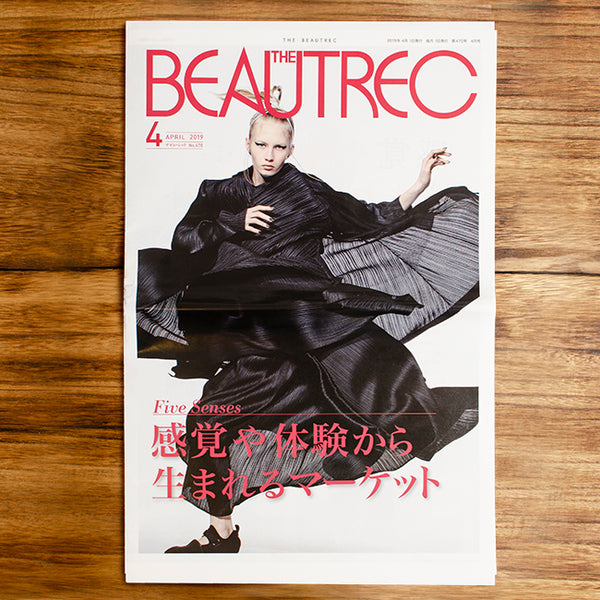 THE BEAUTRECに掲載されました。