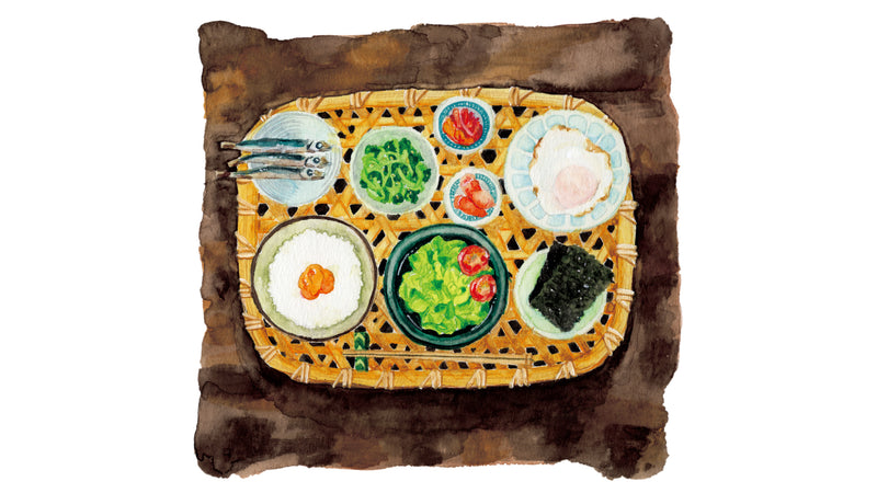 〈 あの人の朝ごはん 〉031 ホカホカごはんとおかず − フォトグラファー・衛藤キヨコ