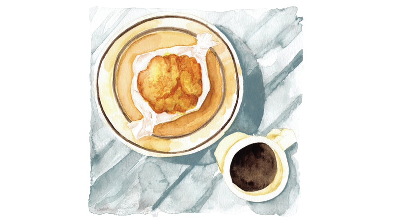 〈 あの人の朝ごはん 〉028 アツアツのスコーン − 坂田焼菓子店・坂田保子