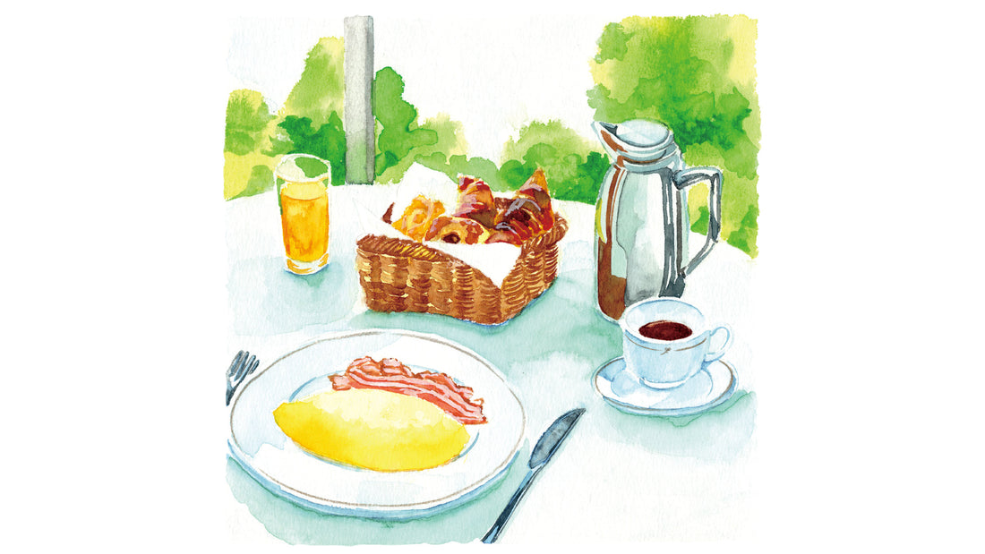 〈 あの人の朝ごはん 〉012 ルームサービスのモーニング − YORK.代表・山藤陽子