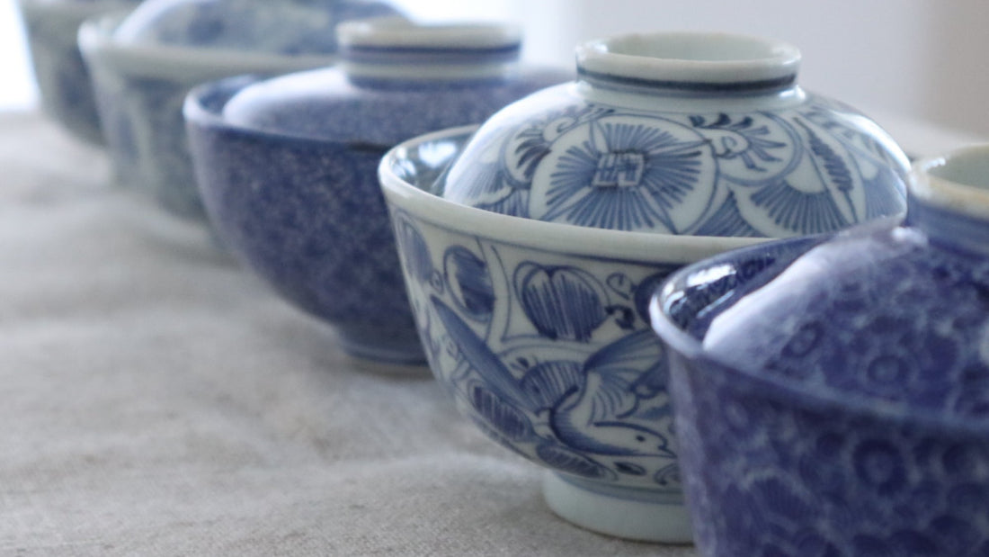 【私の茶道具】江戸後期の微塵唐草茶碗 - 中国茶アドバイザー おやつ屋マーリー