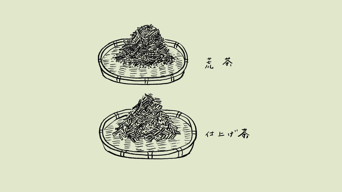 「荒茶・仕上げ茶」茶ことば大辞典 The Dictionary of Tea Terminology #7