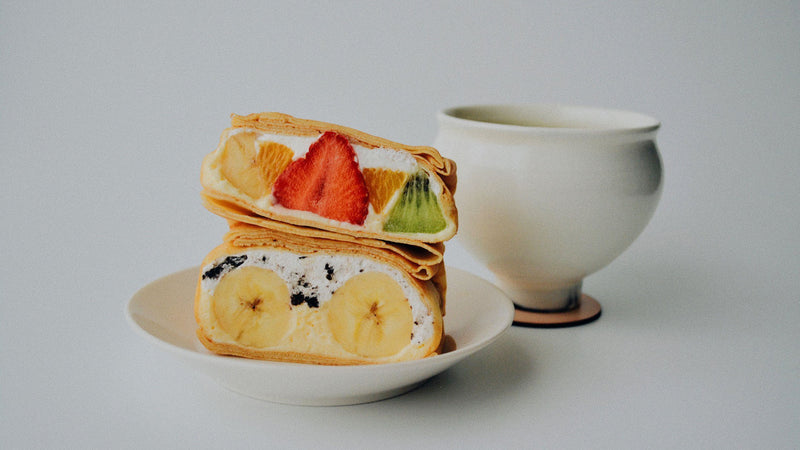 お菓子とお茶｜神戸・三宮の大人気クレープ！ HAHAHA CREPE「シカクイノ」と「027 CA278」