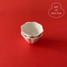 画像をギャラリービューアに読み込む, 中村豊実 輪花茶杯2個セット
