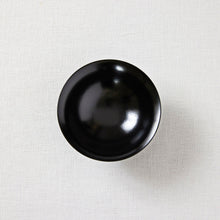 画像をギャラリービューアに読み込む, 後藤睦 葉反鉢4.5寸黒漆
